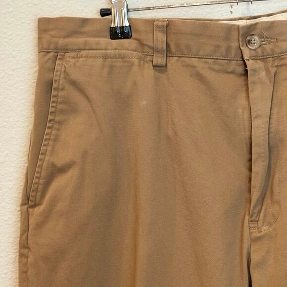 Polo Ralph Lauren Preston Pants Mens 34x30 Khaki Cotton Chino Straight Preppy - Picture 5 of 16